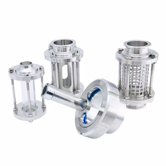 Sanitary Valve Stainless Steel Valve Pneumatic Ball/Butterfly/Check/Diaphragm/Divert Seat/Sampling Valve