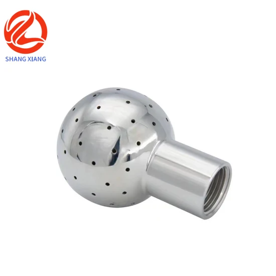 Sanitary DIN Welding/Bolt/Quick Fixed Cleaning Ball