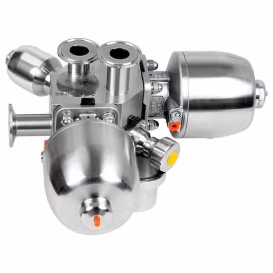 Donjoy Pneumatic Stainless Steel Sanitary Diaphragm Valve