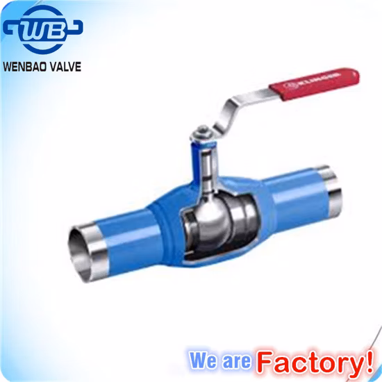 Dico Brand Sanitary Extended Welding 3PC Ball Valve with Locking Handle