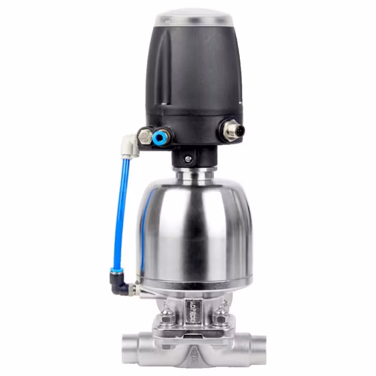Donjoy Pneumatic Stainless Steel Sanitary Diaphragm Valve