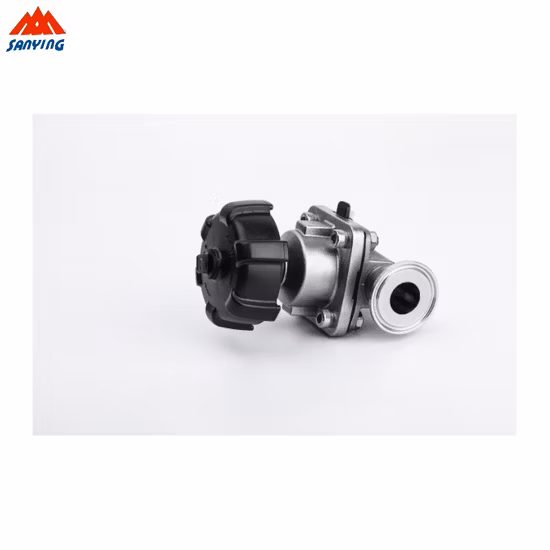 New Listing Sanitary Strainless Steel Clamp Ordinary Manual Diaphragm Valve