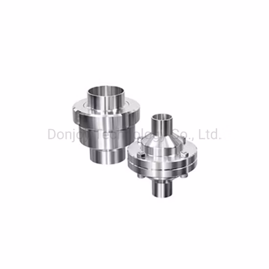 Middle Union Nut Connection Sanitary Stainless Steel Check Weld Valve
