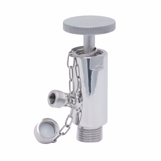 316L Sanitary Stainless Steel Aseptic Sampling Valve with Thread End